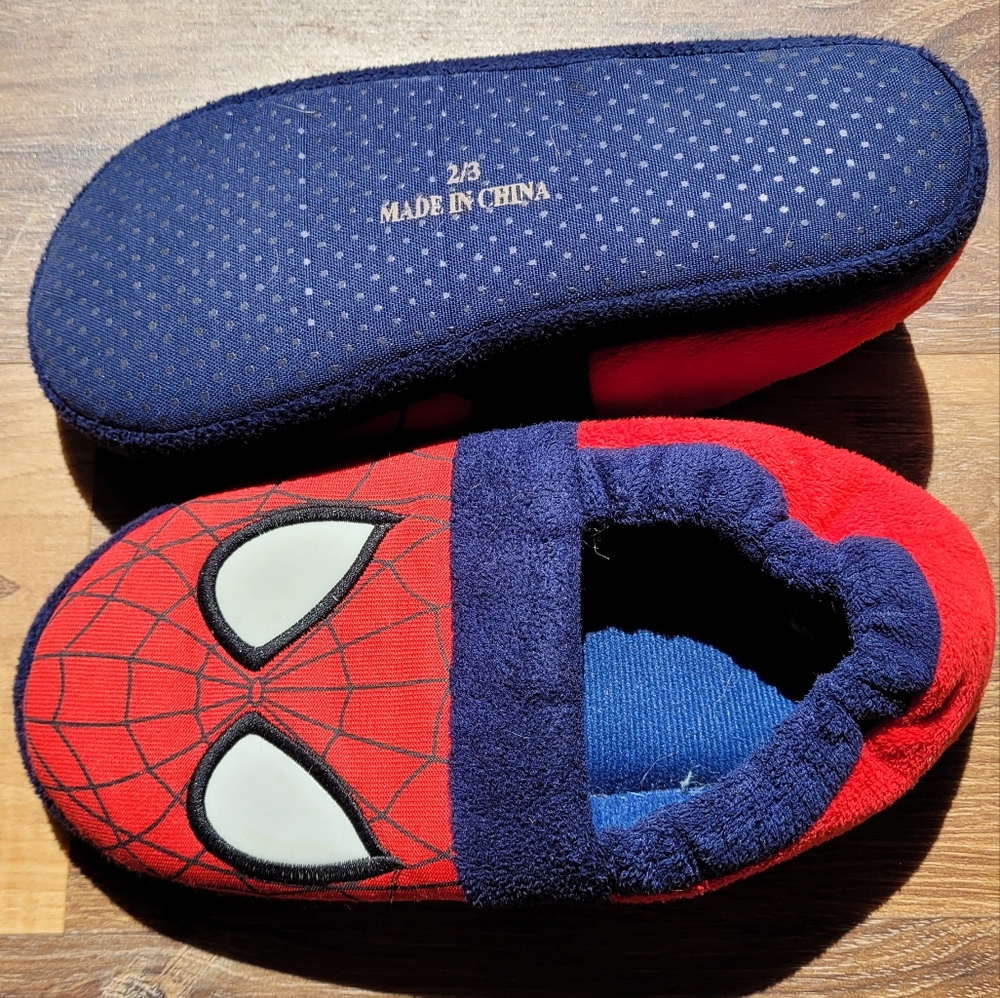 Kids Spiderman slippers